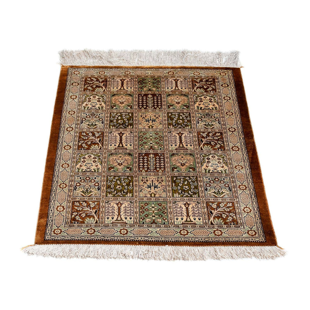 Perser Rug - Ghom - 79 x 57 cm - brown