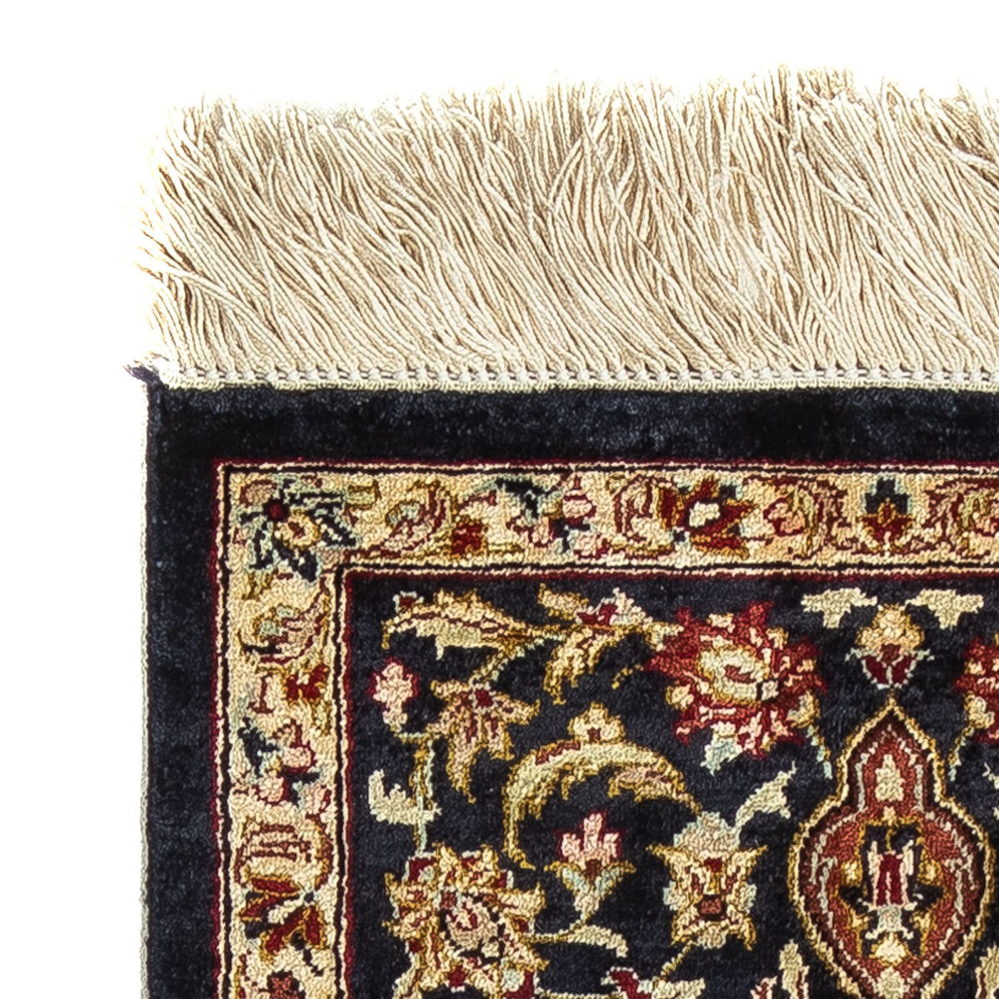 Qom - Silk Rug 41x28cm - Persian Rugs
