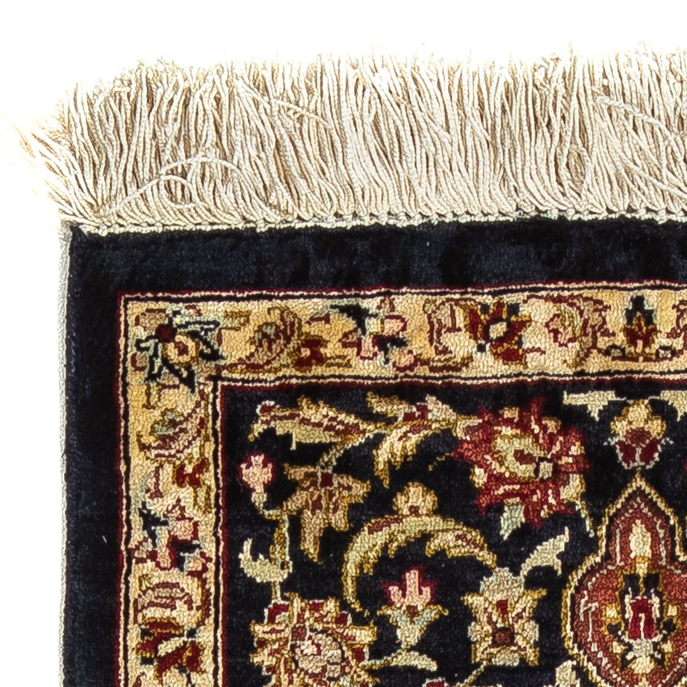 Qom Silk Rug 41x28cm - Persian Rugs