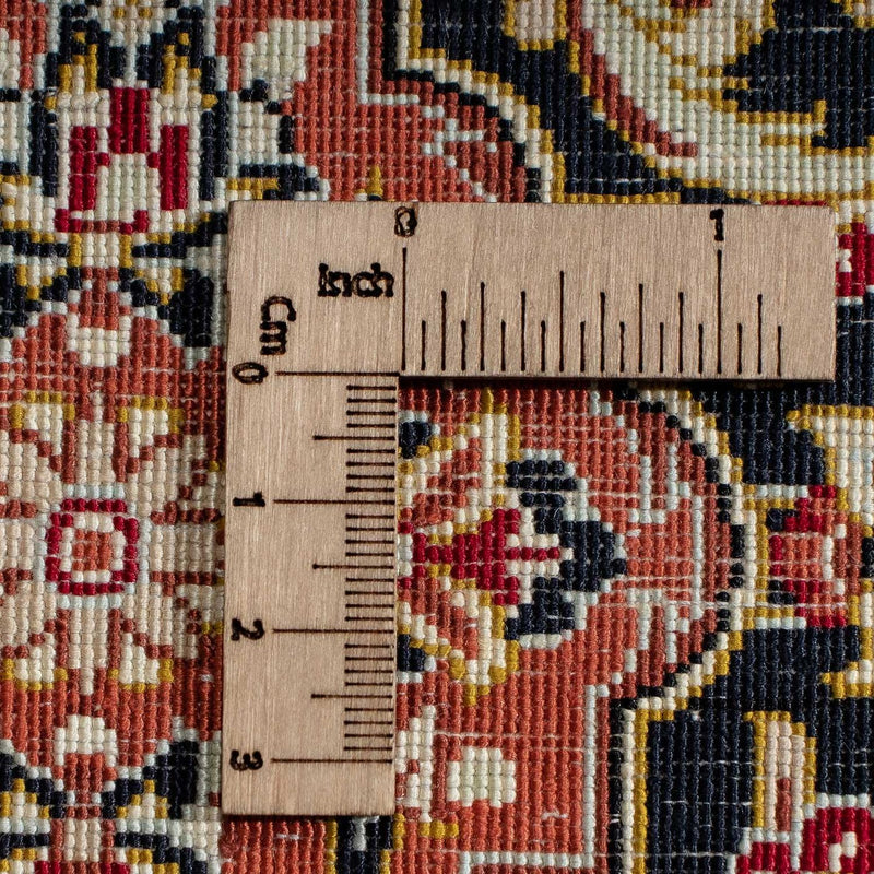 Silk Rug - Ghom Silk - Premium - 41 x 28 cm - dark blue