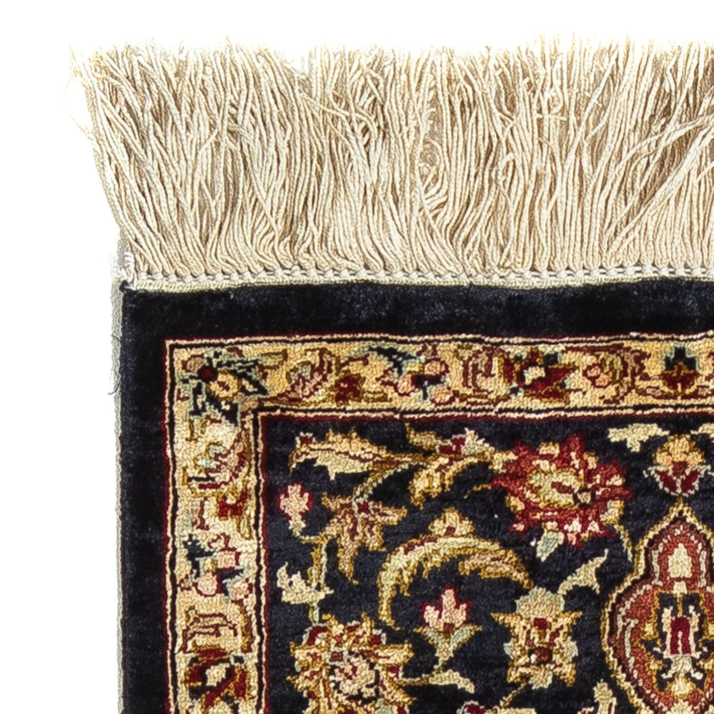 Qom Silk Rug 41x28cm - Persian Rugs