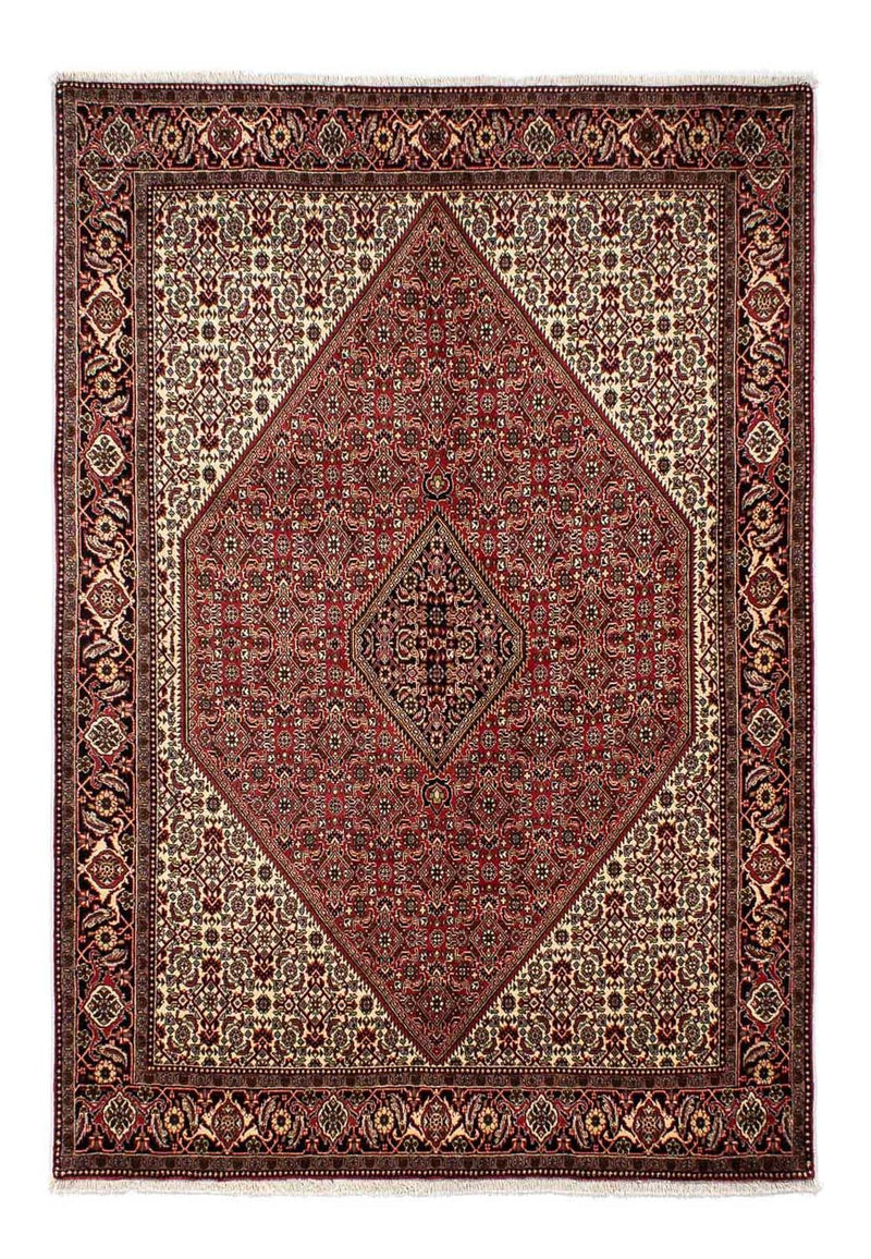 Perser Rug - Bidjar - 242 x 171 cm - dark red