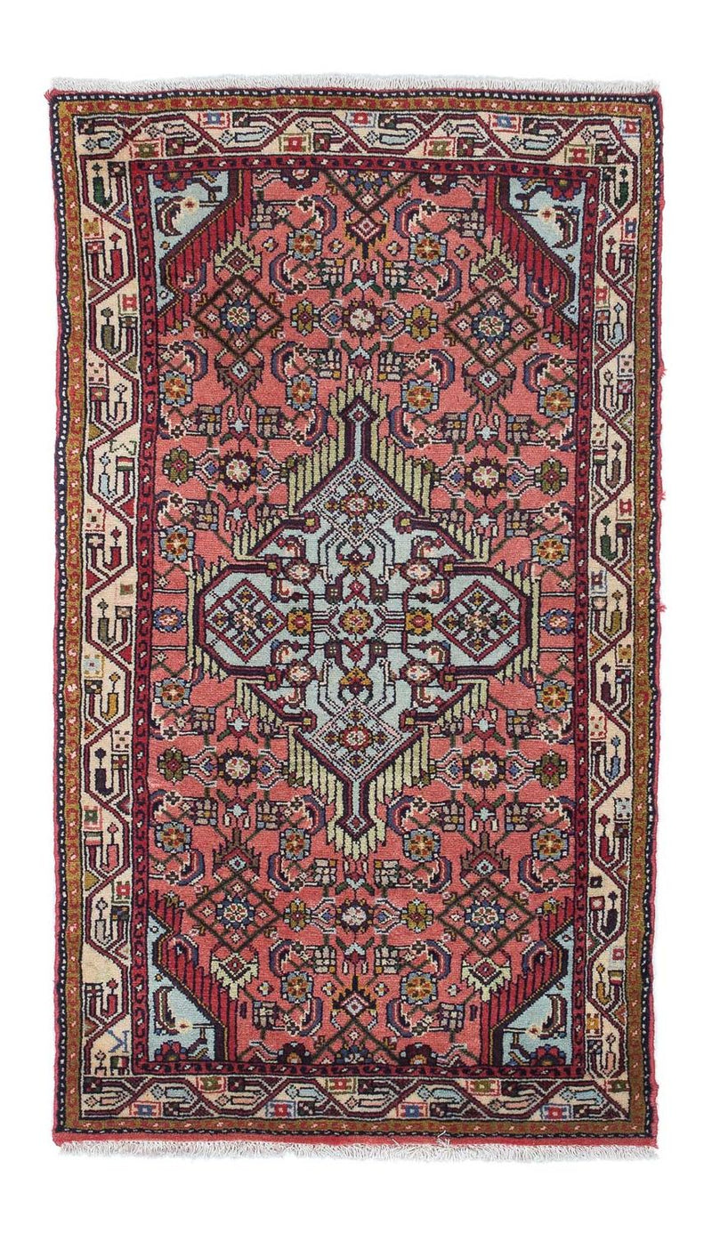Perser Rug - Nomadic - 134 x 74 cm - light red