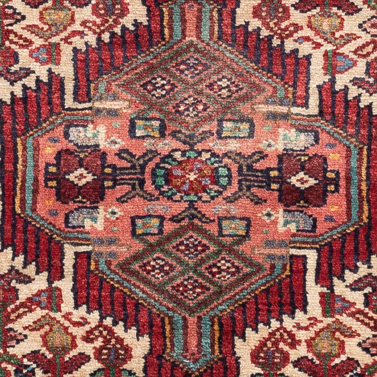 Perser Rug - Nomadic - 125 x 80 cm - dark red