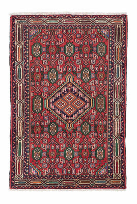Perser Rug - Nomadic - 128 x 81 cm - red