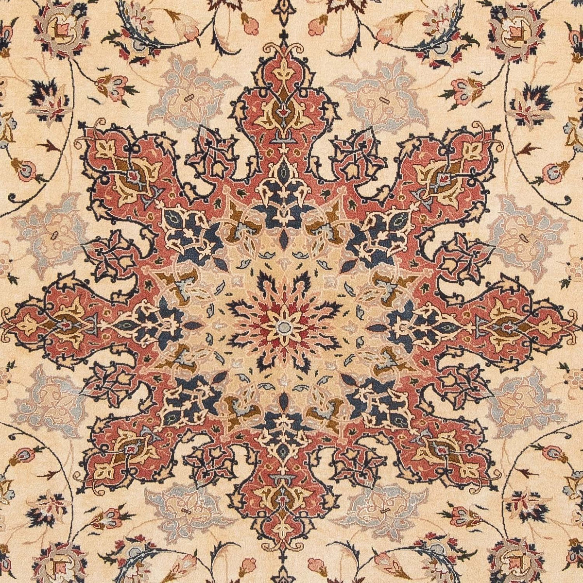 Perser Rug - Tabriz - Royal - 305 x 198 cm - light brown