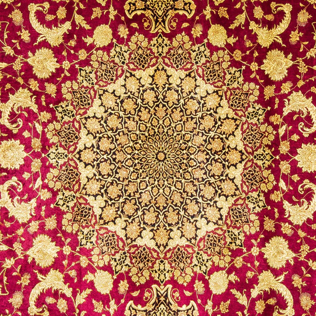 Perser Rug - Ghom - 300 x 200 cm - red