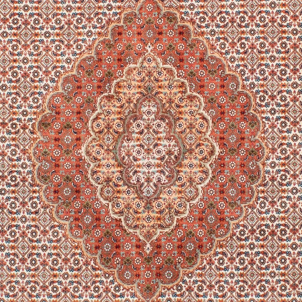 Perser Rug - Tabriz - 198 x 149 cm - light brown