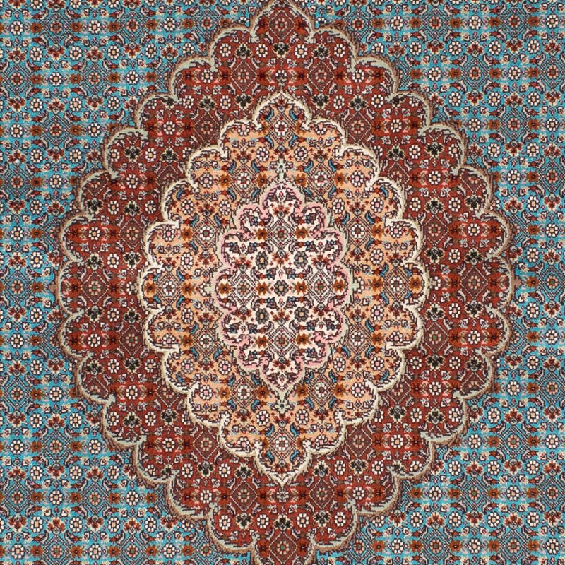 Perser Rug - Tabriz - 202 x 150 cm - turquoise