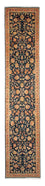 Runner Perser Rug - Tabriz - Royal - 300 x 66 cm - dark blue