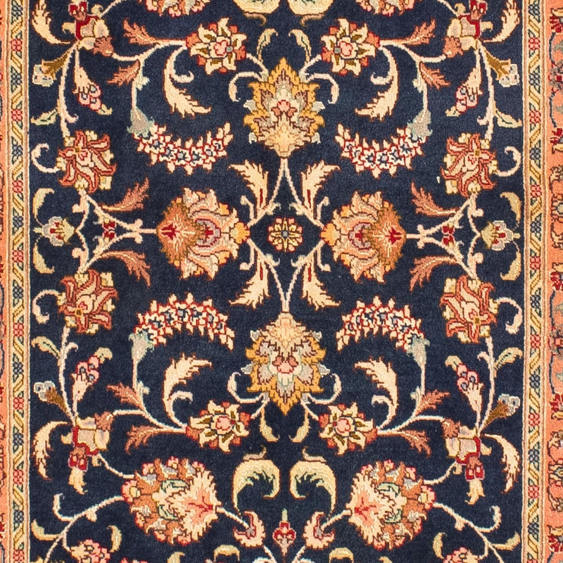 Runner Perser Rug - Tabriz - Royal - 292 x 66 cm - dark blue