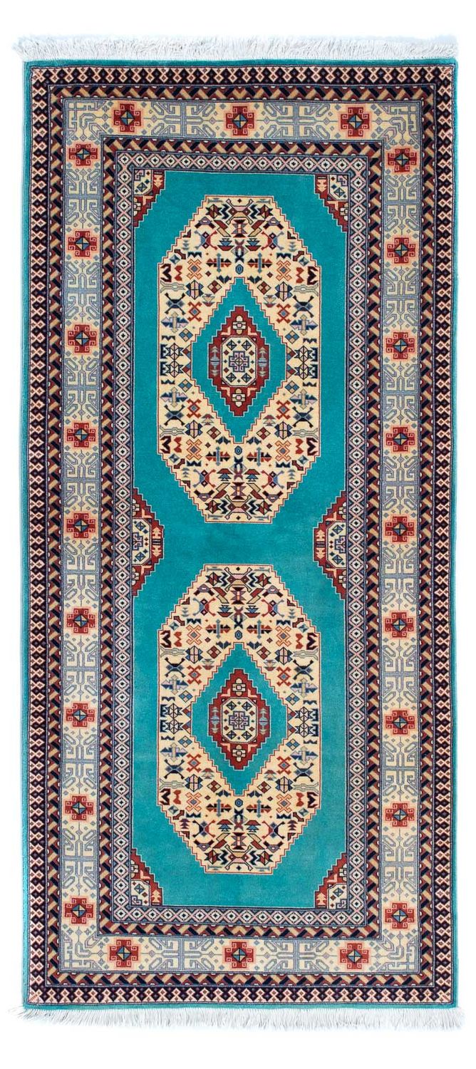Runner Perser Rug - Tabriz - Royal - 175 x 76 cm - blue