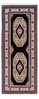 Täbriz - 50 Raj Teppich 188x74cm - Perserteppich