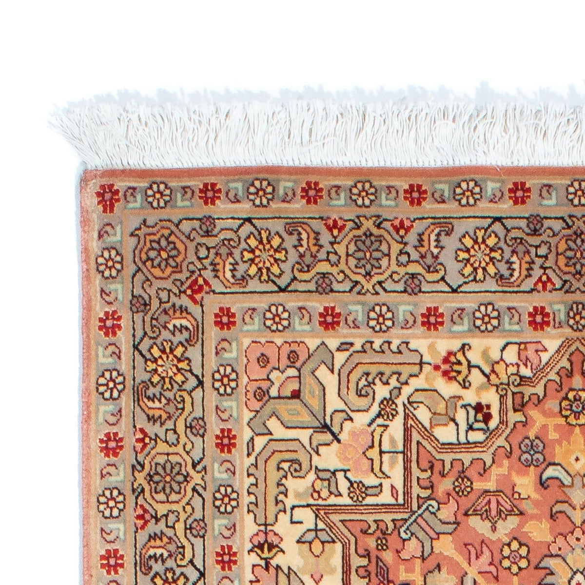 Runner Perser Rug - Tabriz - Royal - 206 x 82 cm - multicolored