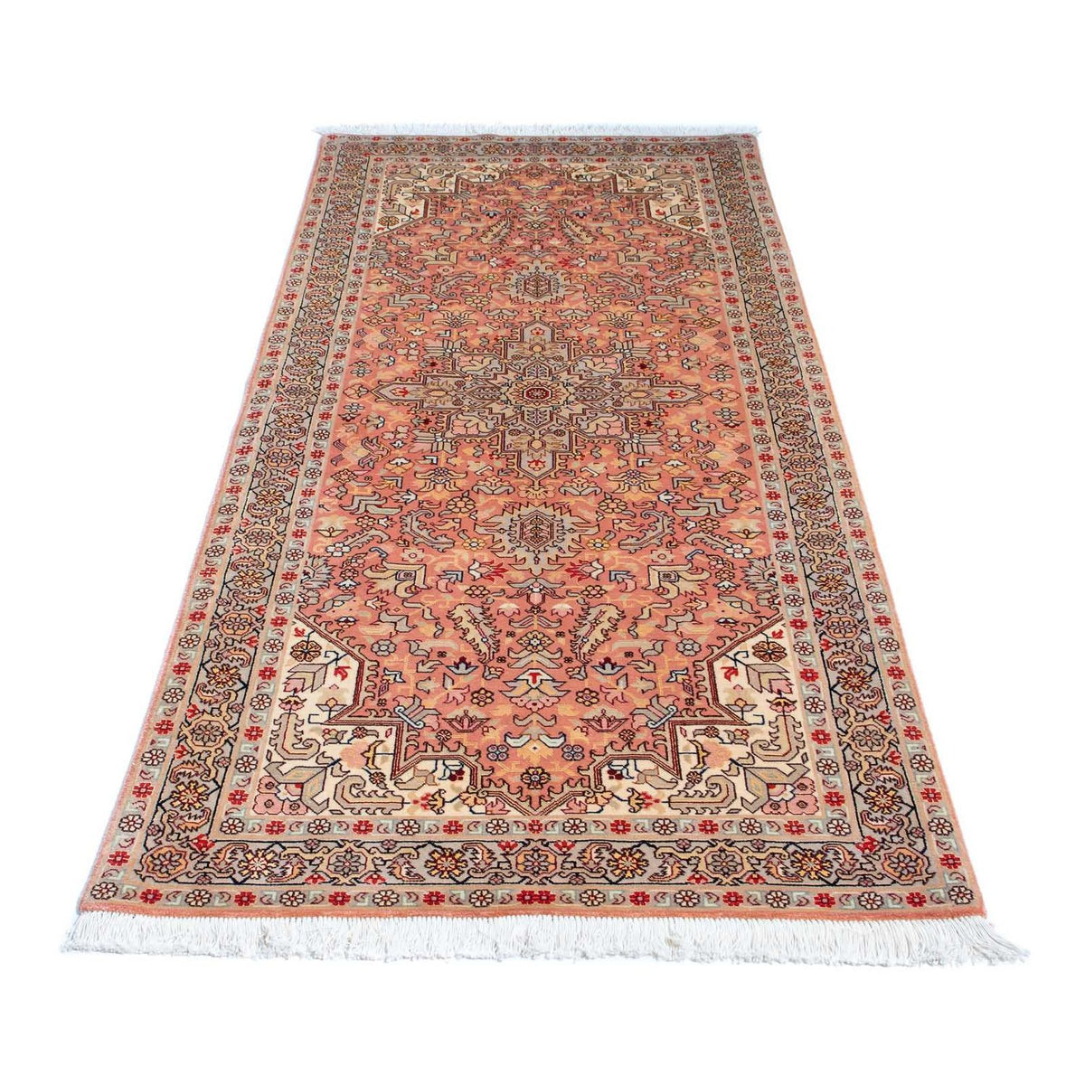 Runner Perser Rug - Tabriz - Royal - 206 x 82 cm - multicolored