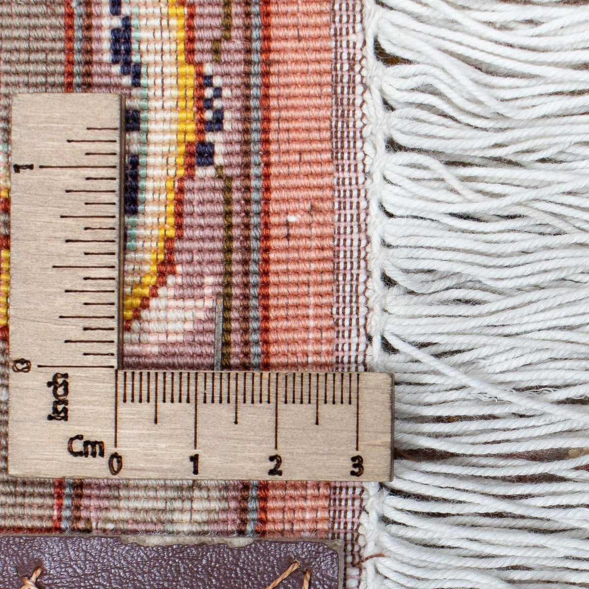 Runner Perser Rug - Tabriz - Royal - 389 x 93 cm - light red