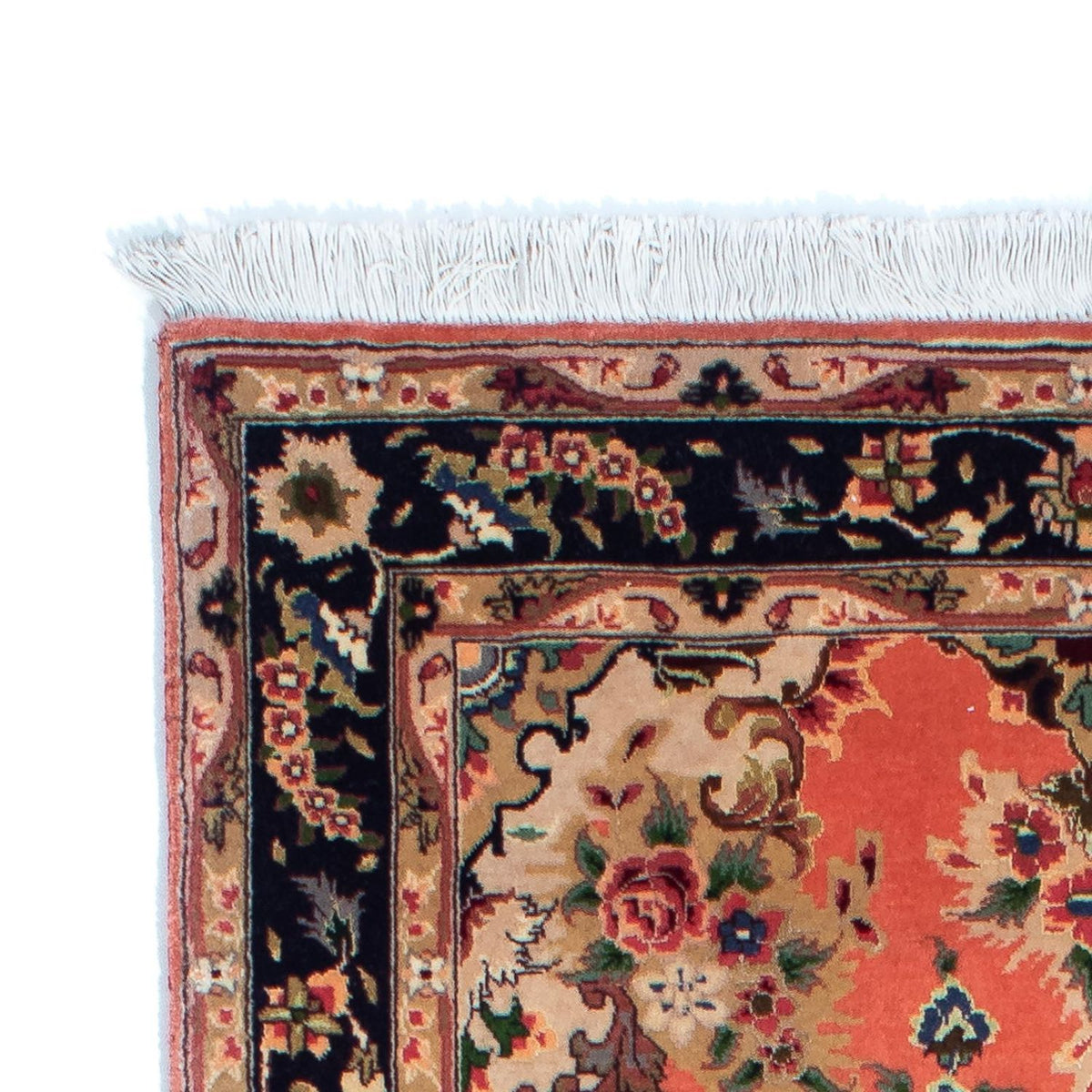 Runner Perser Rug - Tabriz - Royal - 217 x 79 cm - rust