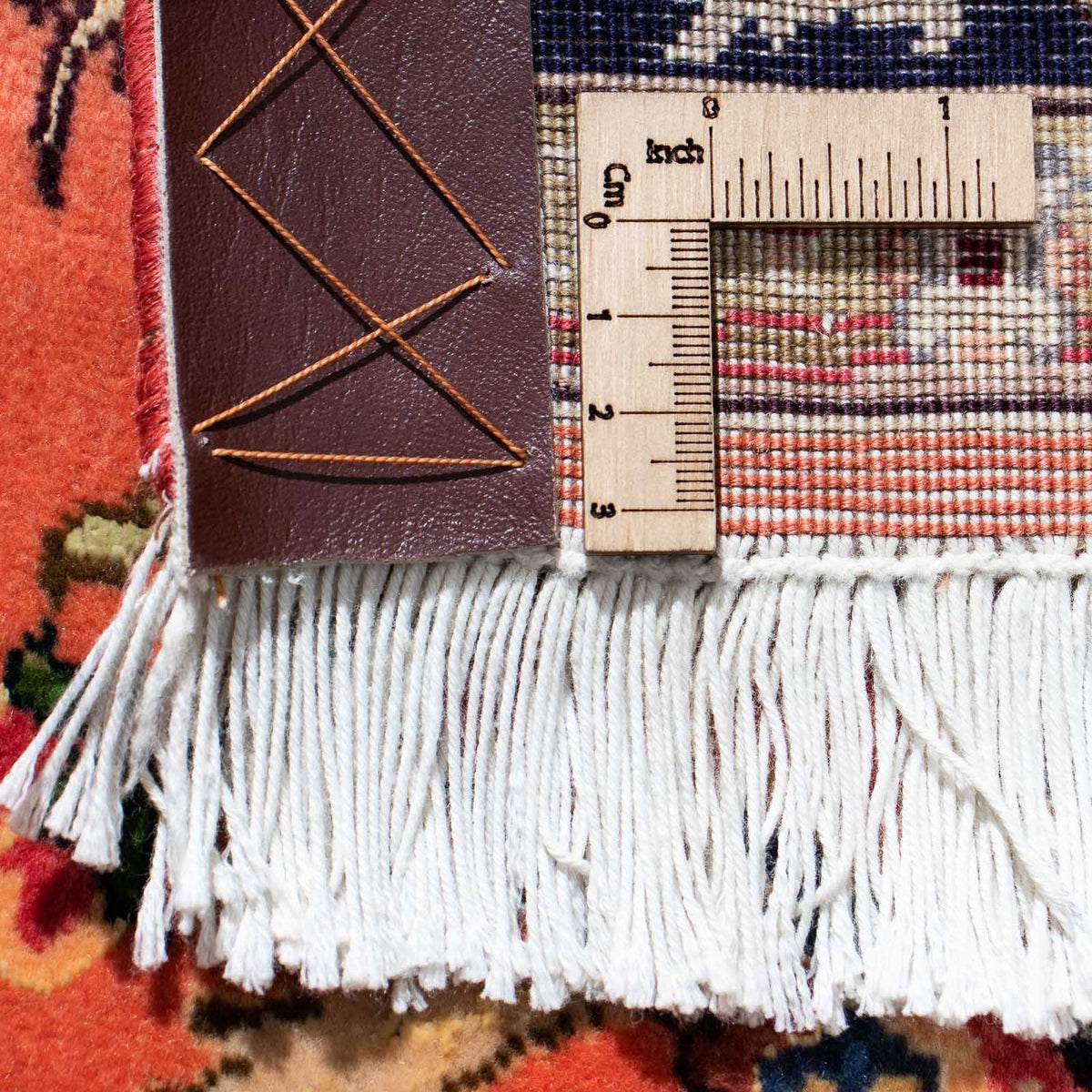 Runner Perser Rug - Tabriz - Royal - 217 x 79 cm - rust