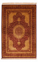Silk Rug - Ghom Silk - Premium - 188 x 130 cm - beige