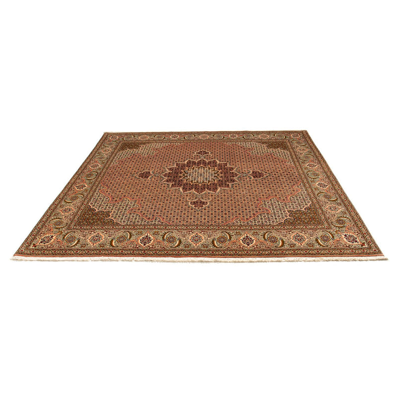 Perser Rug - Tabriz square  - 206 x 206 cm - brown