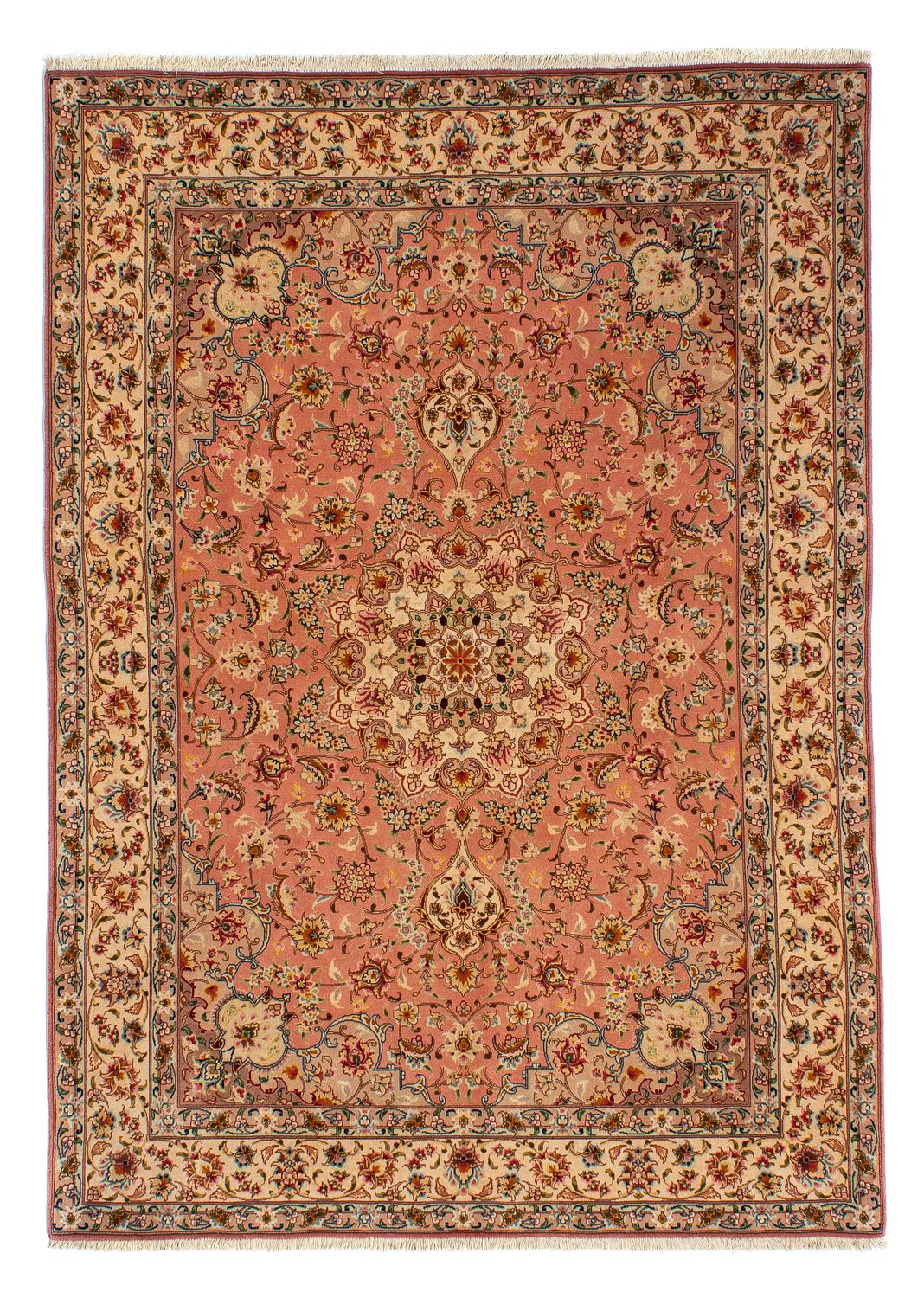 Perser Rug - Tabriz - Royal - 212 x 148 cm - rust