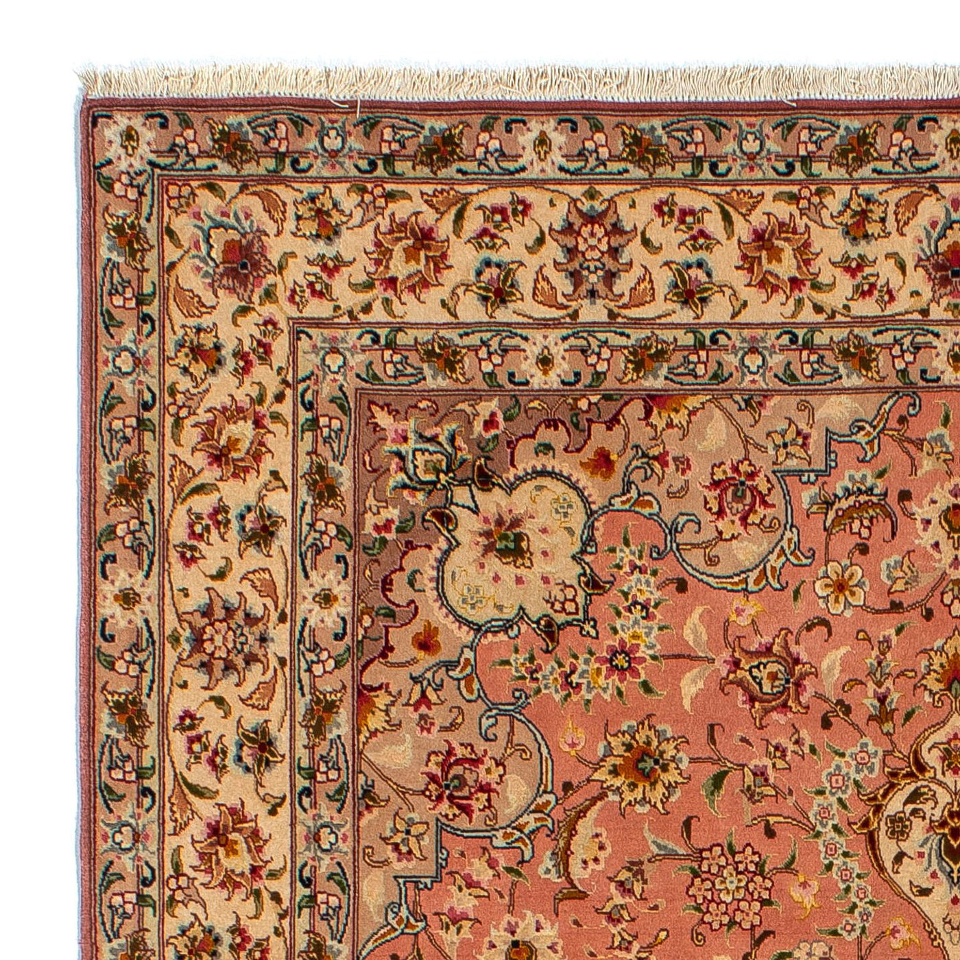 Täbriz - 50 Raj Teppich 212x148cm - Perserteppich