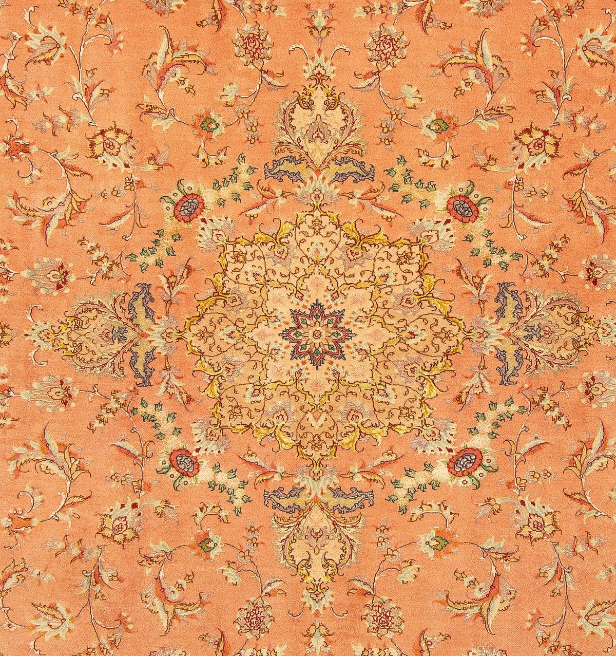 Perser Rug - Tabriz - Royal square  - 204 x 192 cm - light red