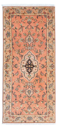 Runner Perser Rug - Tabriz - Royal - 165 x 74 cm - light red