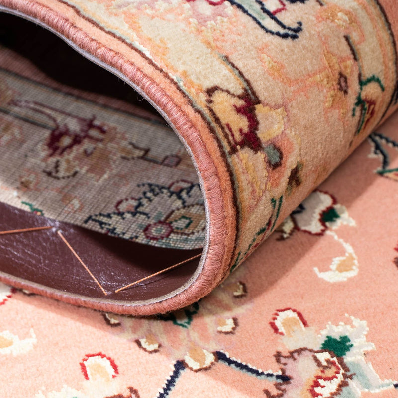 Runner Perser Rug - Tabriz - Royal - 165 x 74 cm - light red