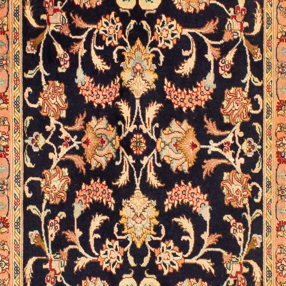 Runner Perser Rug - Tabriz - Royal - 295 x 65 cm - dark blue