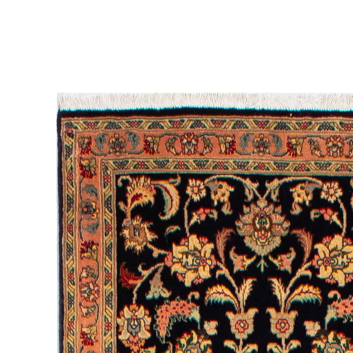 Runner Perser Rug - Tabriz - Royal - 295 x 65 cm - dark blue