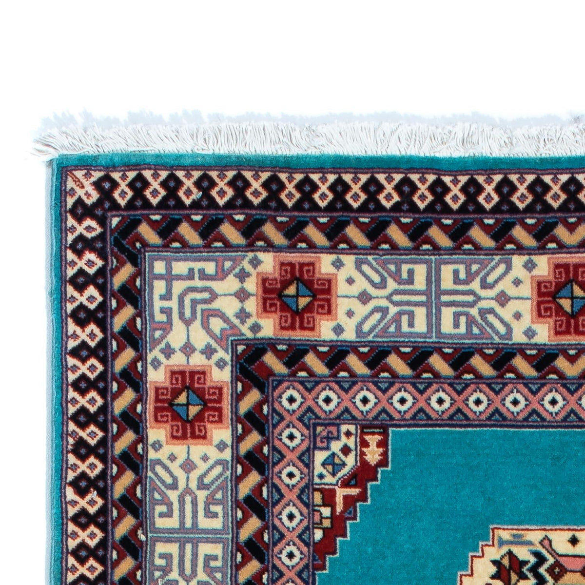 Runner Perser Rug - Tabriz - Royal - 190 x 74 cm - blue