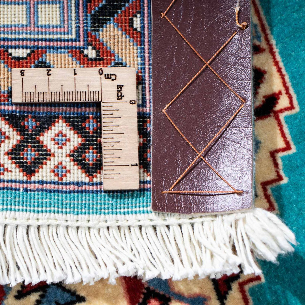 Runner Perser Rug - Tabriz - Royal - 190 x 74 cm - blue