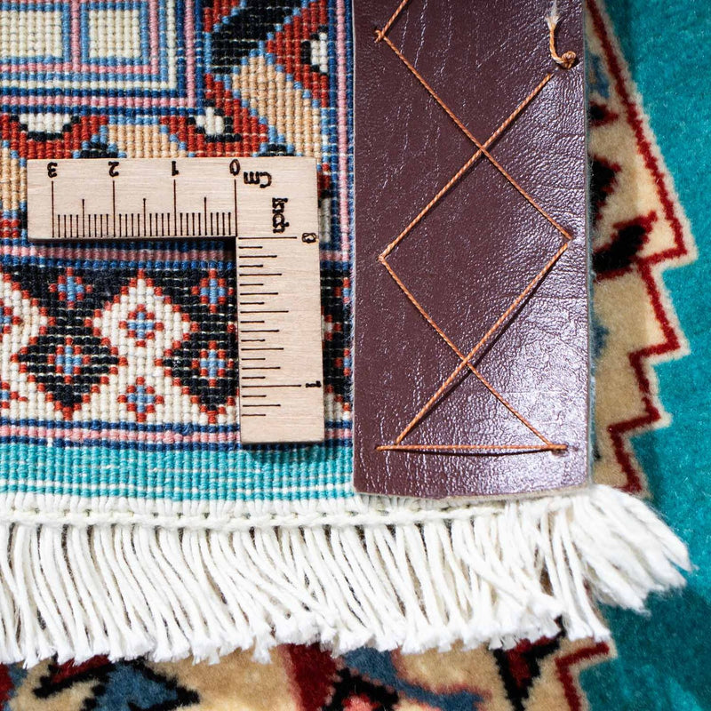 Runner Perser Rug - Tabriz - Royal - 190 x 74 cm - blue