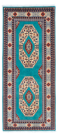 Runner Perser Rug - Tabriz - Royal - 180 x 76 cm - blue