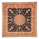Tabriz - 50 Raj Rug 202x202cm - Persian Rugs