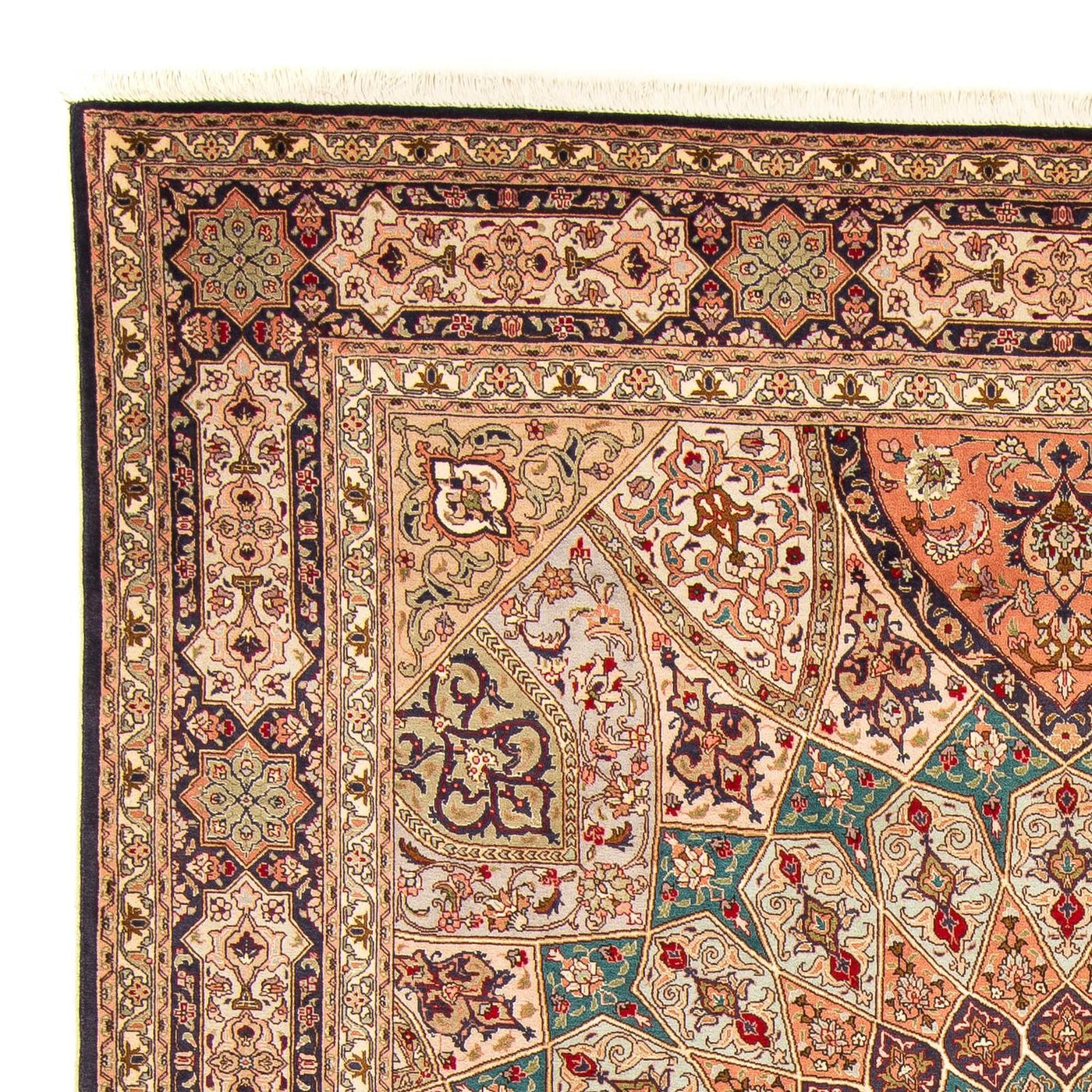Tabriz - 50 Raj Rug 258x205cm - Persian Rugs