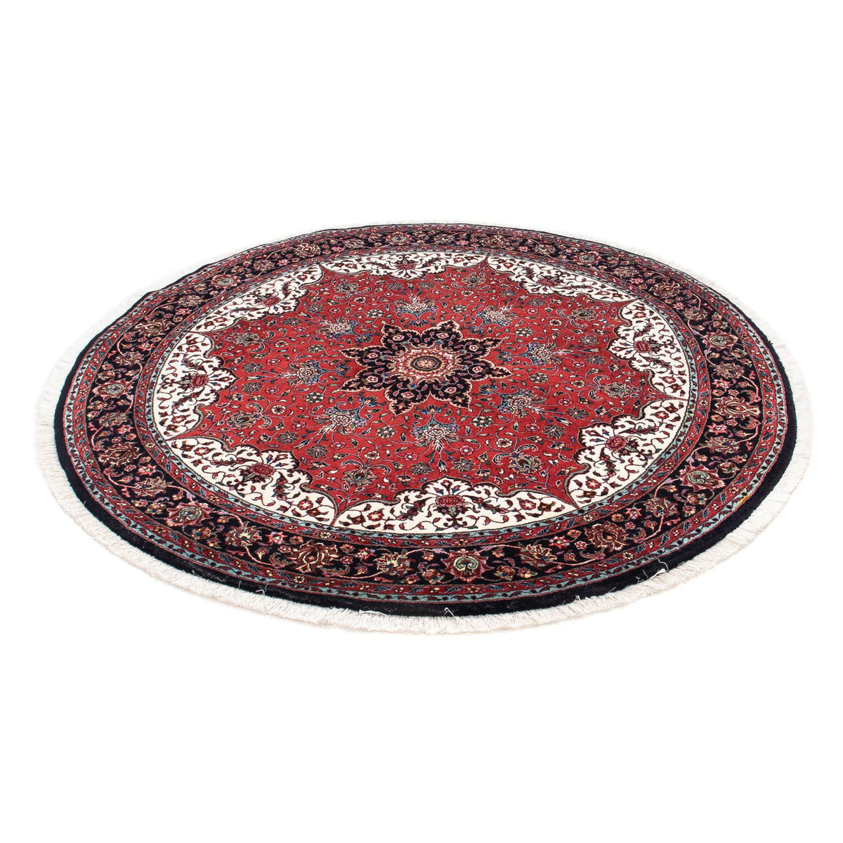 Perser Rug - Bidjar round  - 150 x 150 cm - dark red