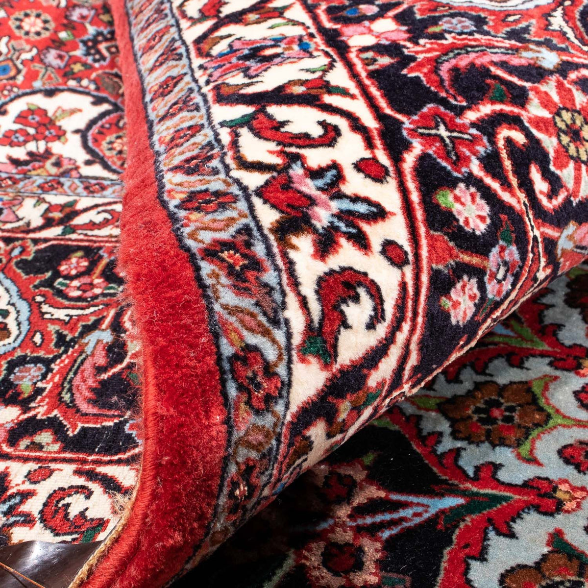 Perser Rug - Bidjar - 343 x 260 cm - dark red