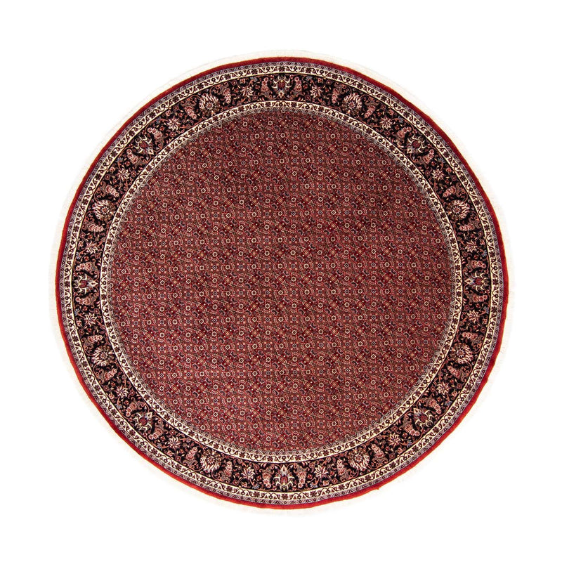 Perser Rug - Bidjar round  - 250 x 250 cm - dark red