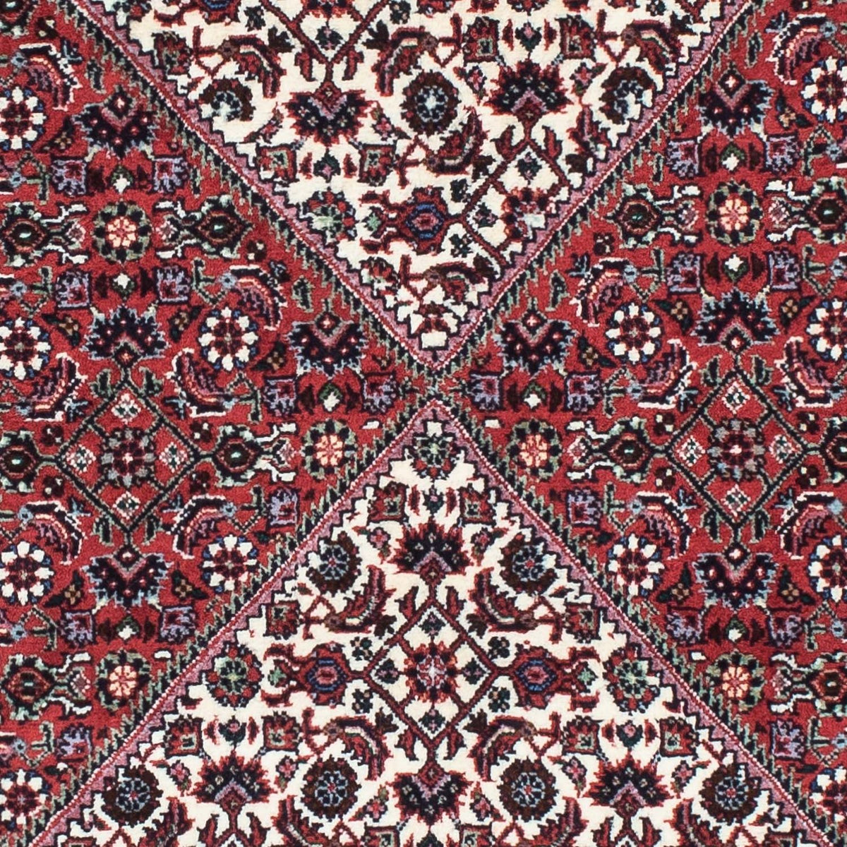 Runner Perser Rug - Bidjar - 202 x 74 cm - red