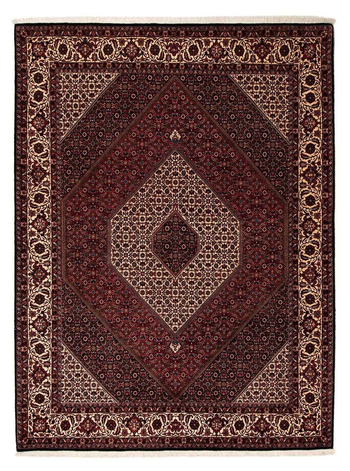 Perser Rug - Bidjar - 263 x 204 cm - dark red