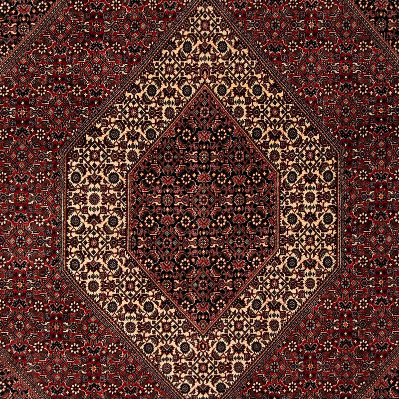 Perser Rug - Bidjar - 249 x 200 cm - dark red