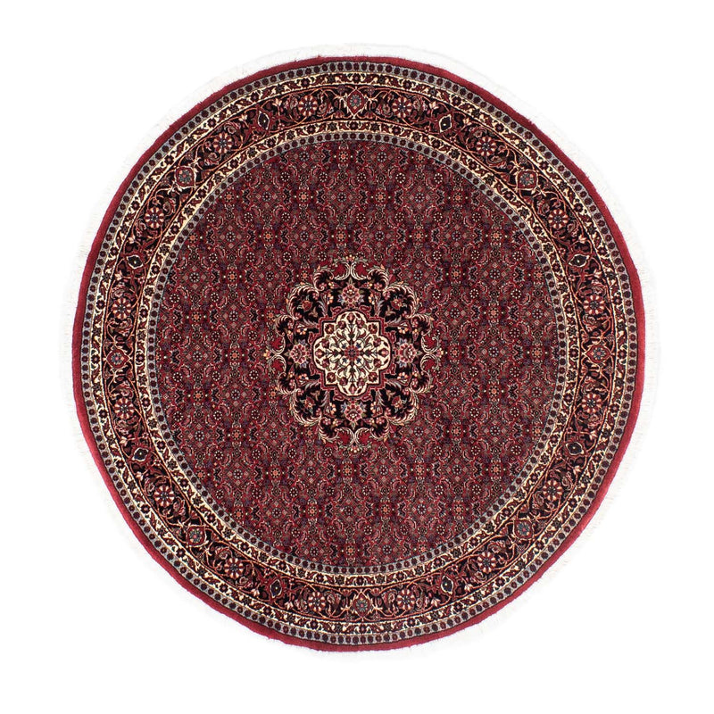 Perser Rug - Bidjar round  - 154 x 154 cm - dark red