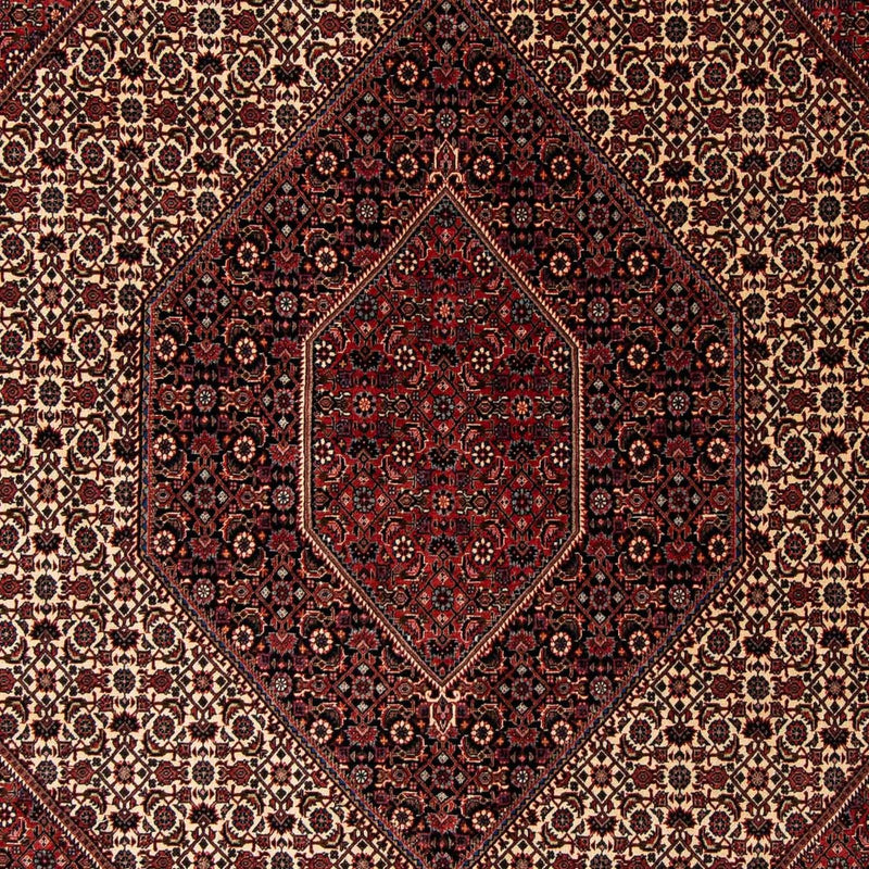 Perser Rug - Bidjar - 245 x 202 cm - dark red