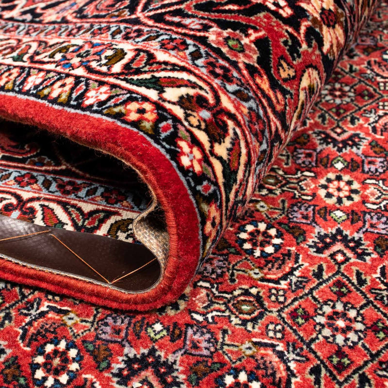 Perser Rug - Bidjar - 256 x 202 cm - dark red