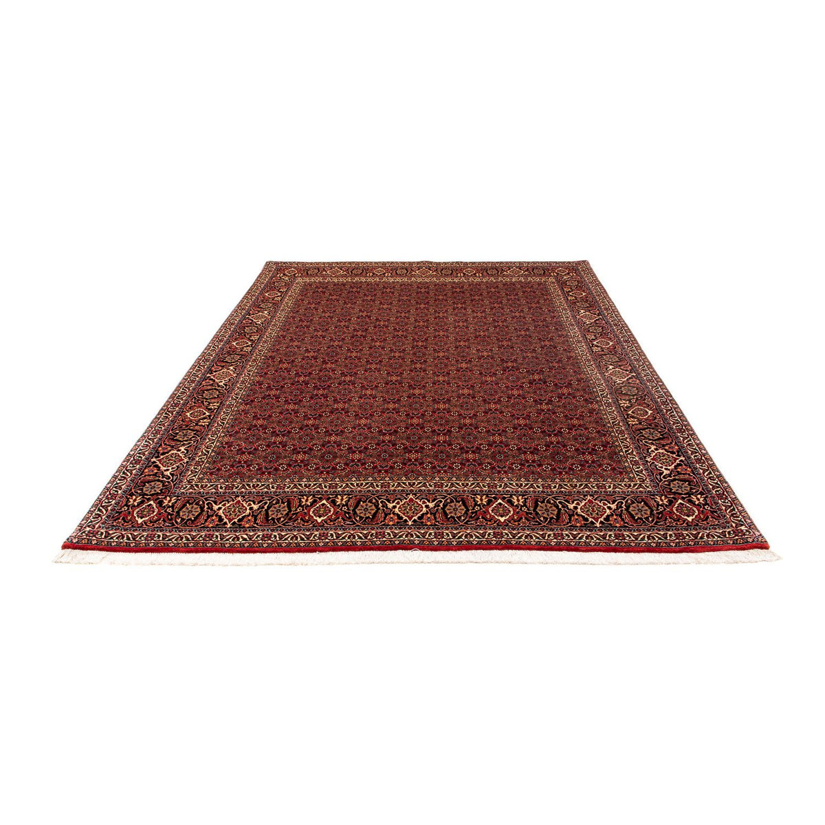 Perser Rug - Bidjar - 256 x 202 cm - dark red