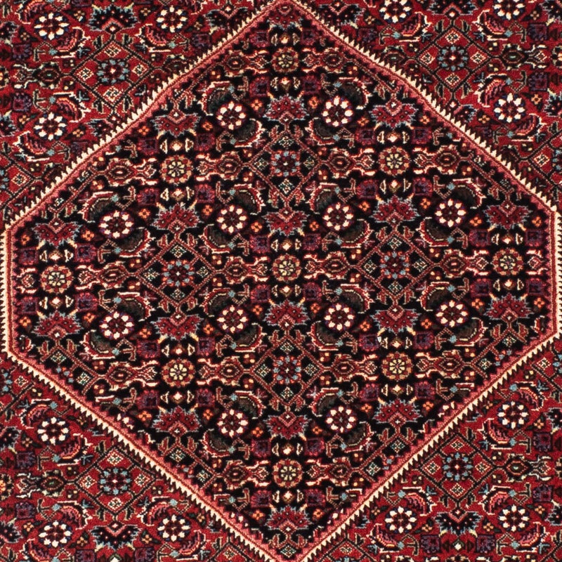 Runner Perser Rug - Bidjar - 198 x 74 cm - dark red