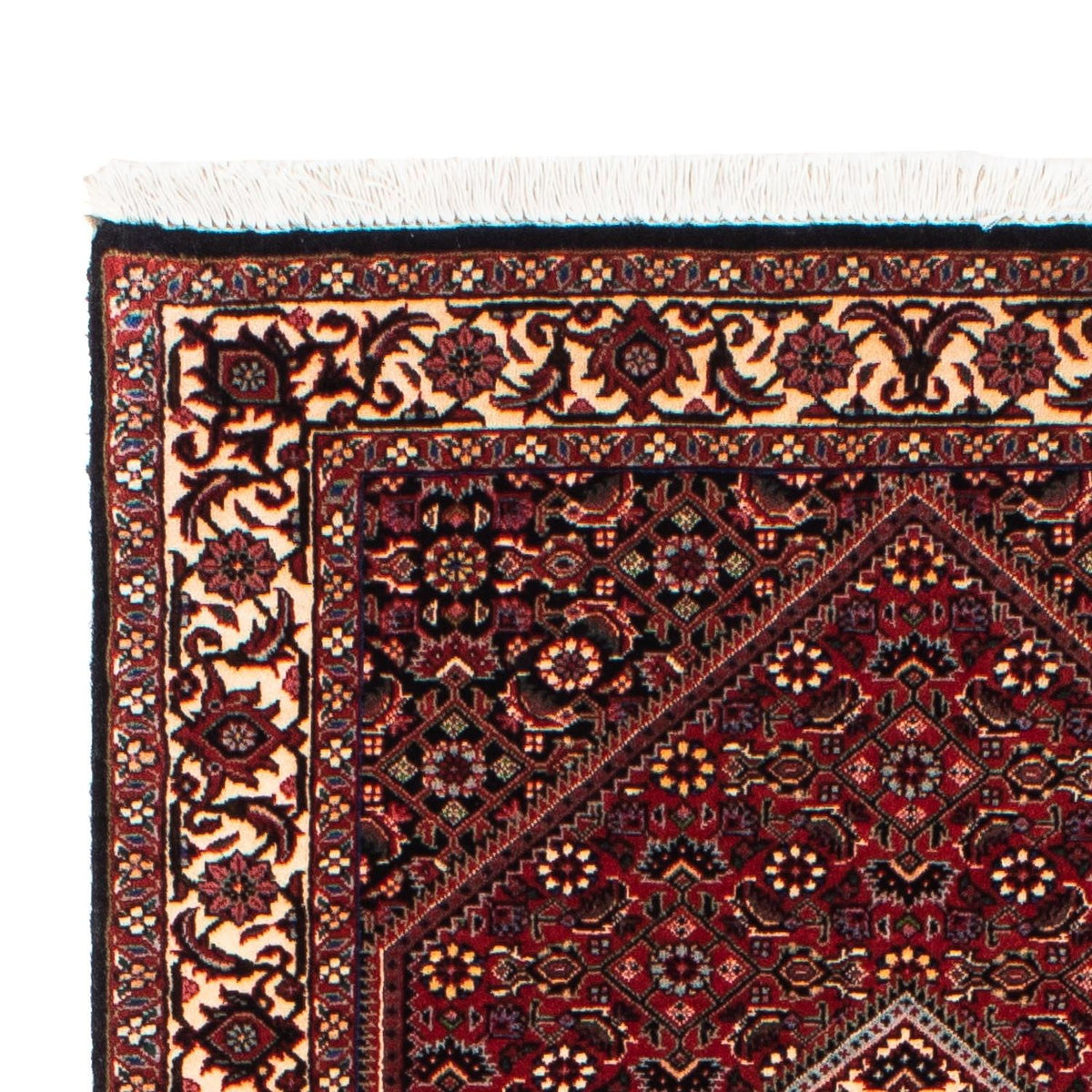Runner Perser Rug - Bidjar - 202 x 76 cm - dark red