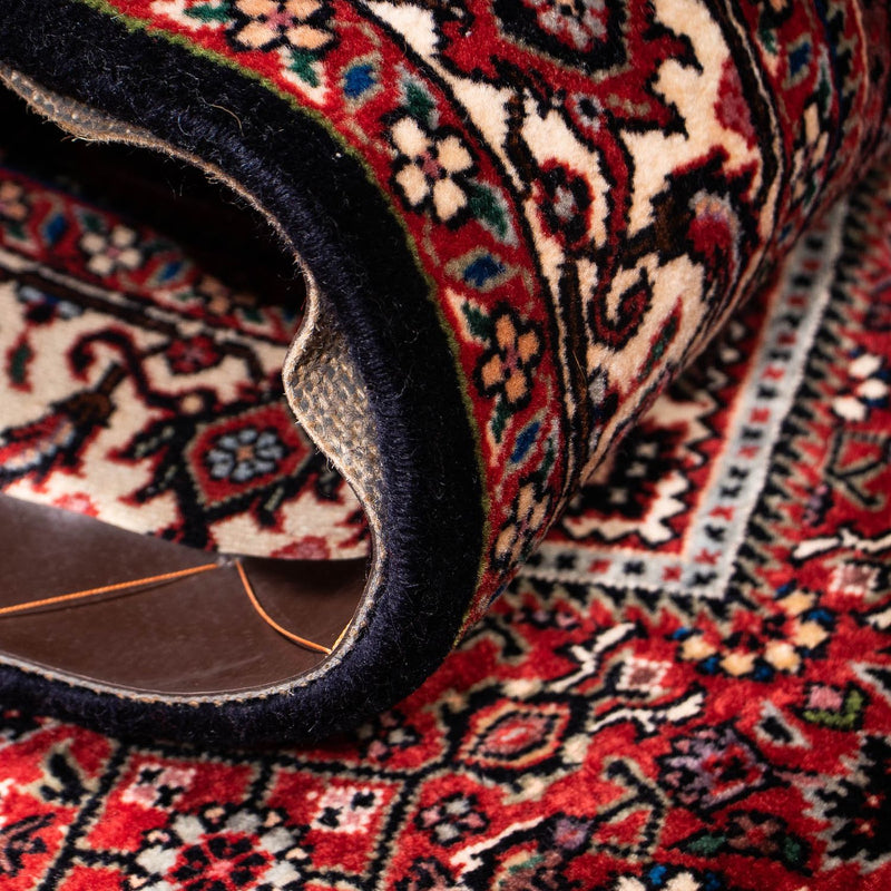 Runner Perser Rug - Bidjar - 202 x 76 cm - dark red